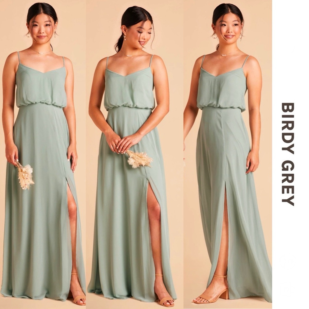 Birdy Grey - Gwennie Bridesmaid Dress - Sage Size XS